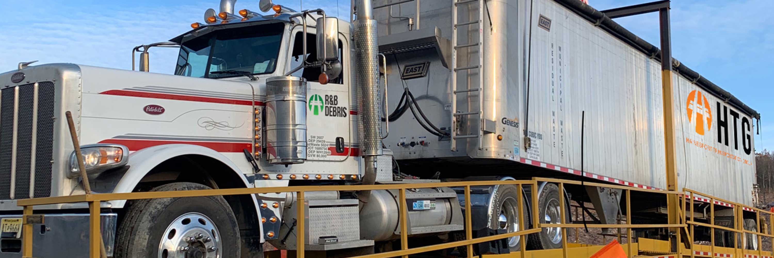 Photo of an HTG truck